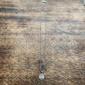 Sterling silver Saint Jude necklace